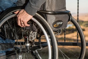 Latham House Medical Practice, Melton Mowbray: Wheelchair