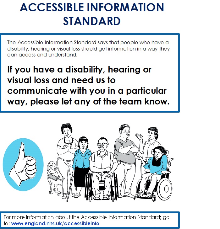 Accessible Information Standard | Market Street Health Group